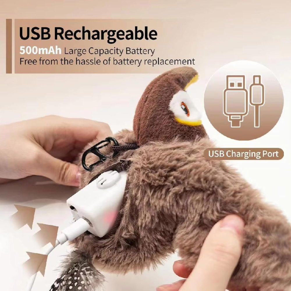 Simulated chirping bird cat toy - Image 4