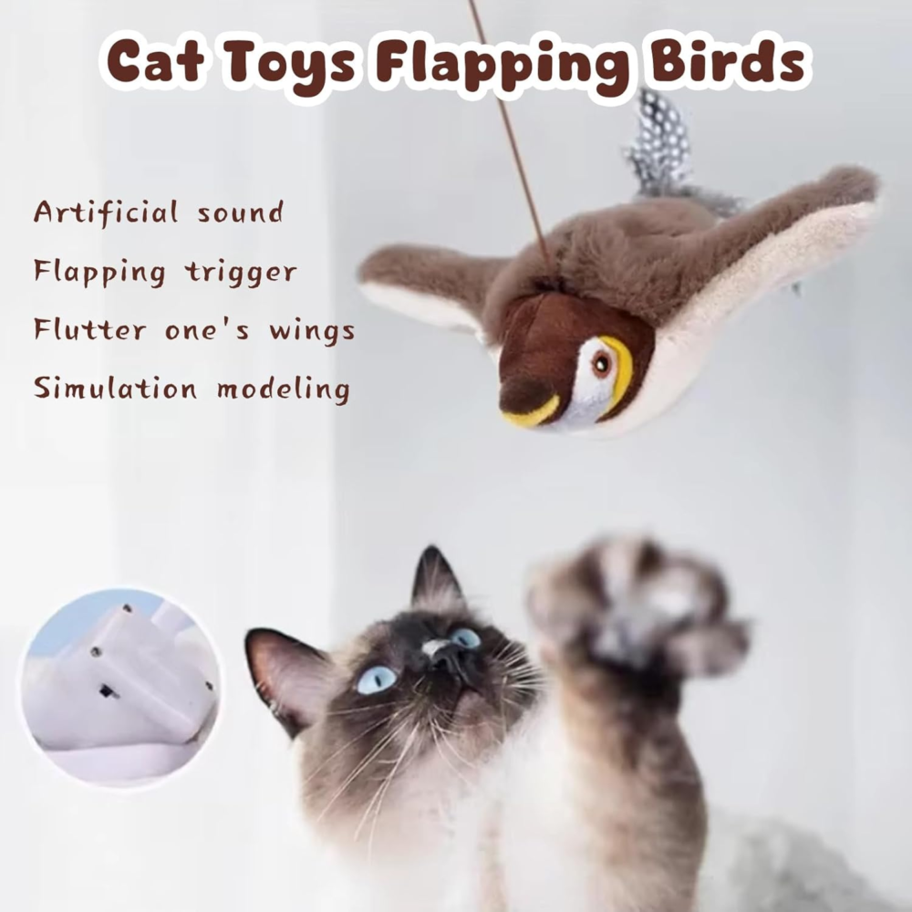 Simulated chirping bird cat toy - Image 3